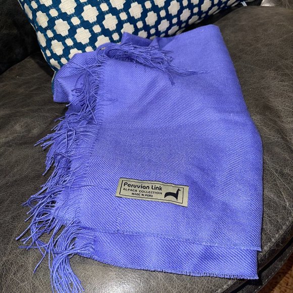 Peruvian Link 100% alpaca scarf - Picture 1 of 2